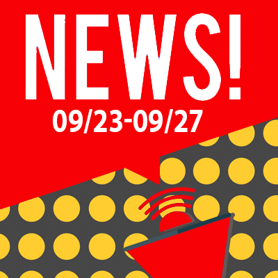 This Week In The News September 23rd to September 27th 2019