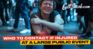 Who to Contact If Injured at a Large Public Event