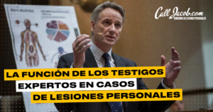 La función de los testigos expertos en casos de lesiones personales